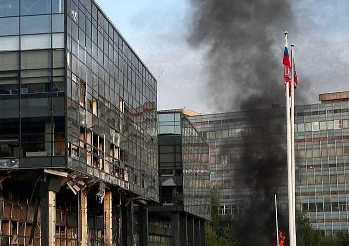 Українські дрони вивели з ладу цех зі збірки БПЛА в РФ