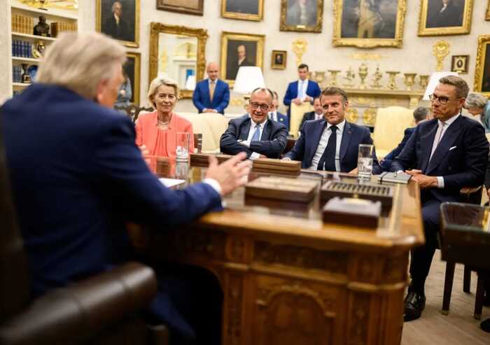 Трамп і європейські лідери домовилися створити групу на чолі з Рубіо для розробки безпекових гарантій для України