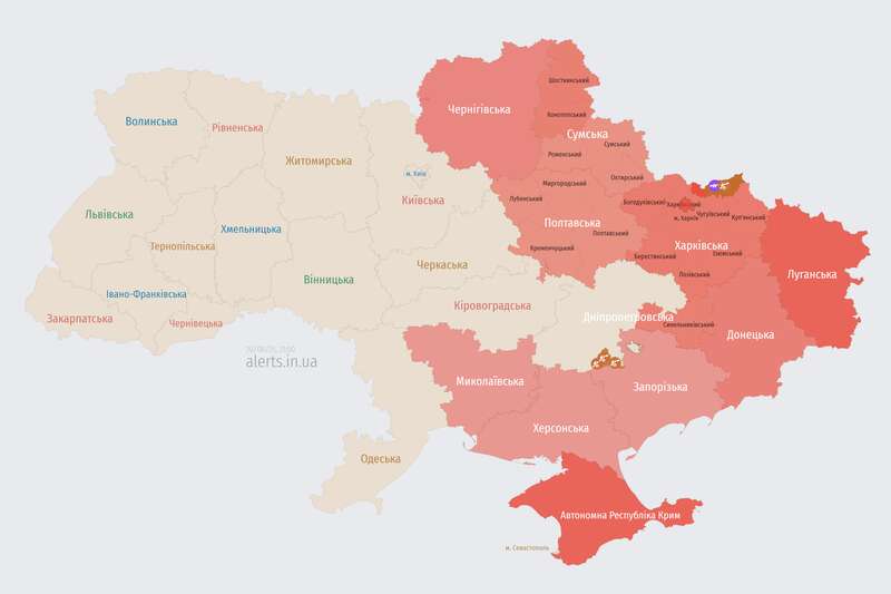 Росіяни масовано атакують Україну "Шахедами": де загроза ударів qxuiziuiqxuzrz